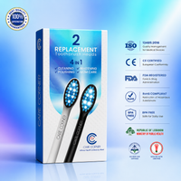 Care Corner Replacement Toothbrush Heads (2-Pack) | Premium Sonic Brush Heads for Whitening & Gum Care