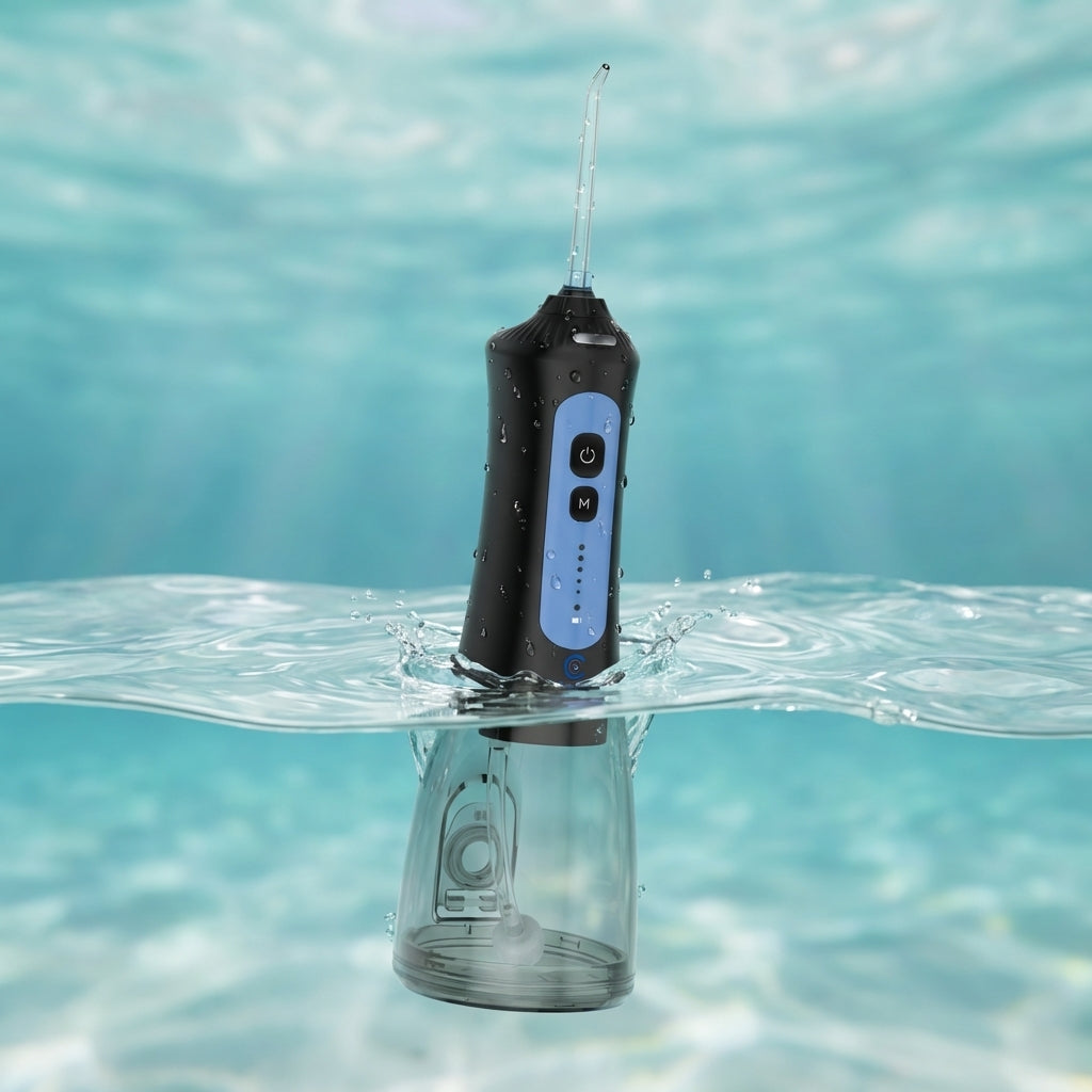 Portable water flosser & Electric led toothbrush