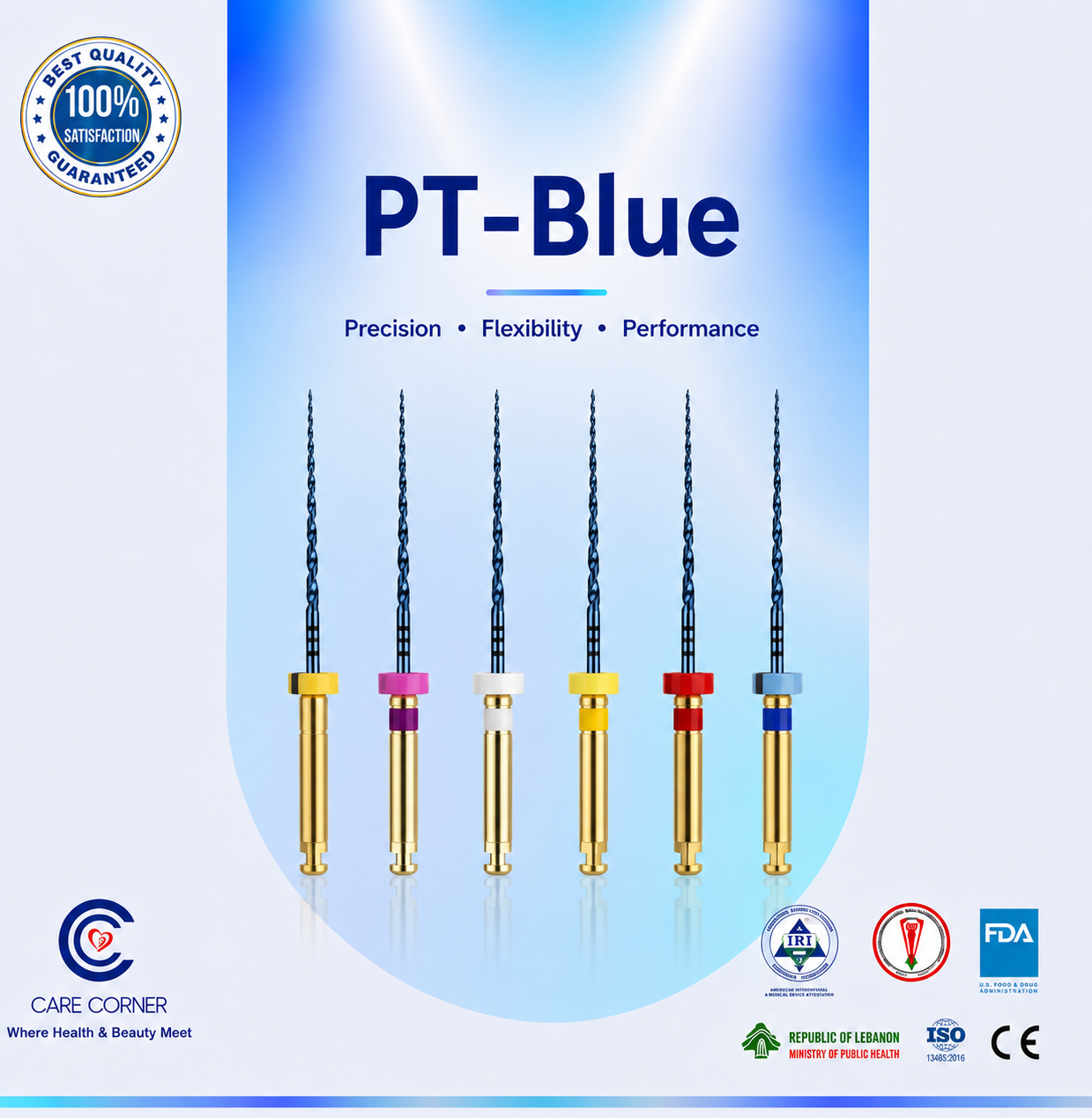 Care Corner Rotary Blue Files (Niti Heat Activation)