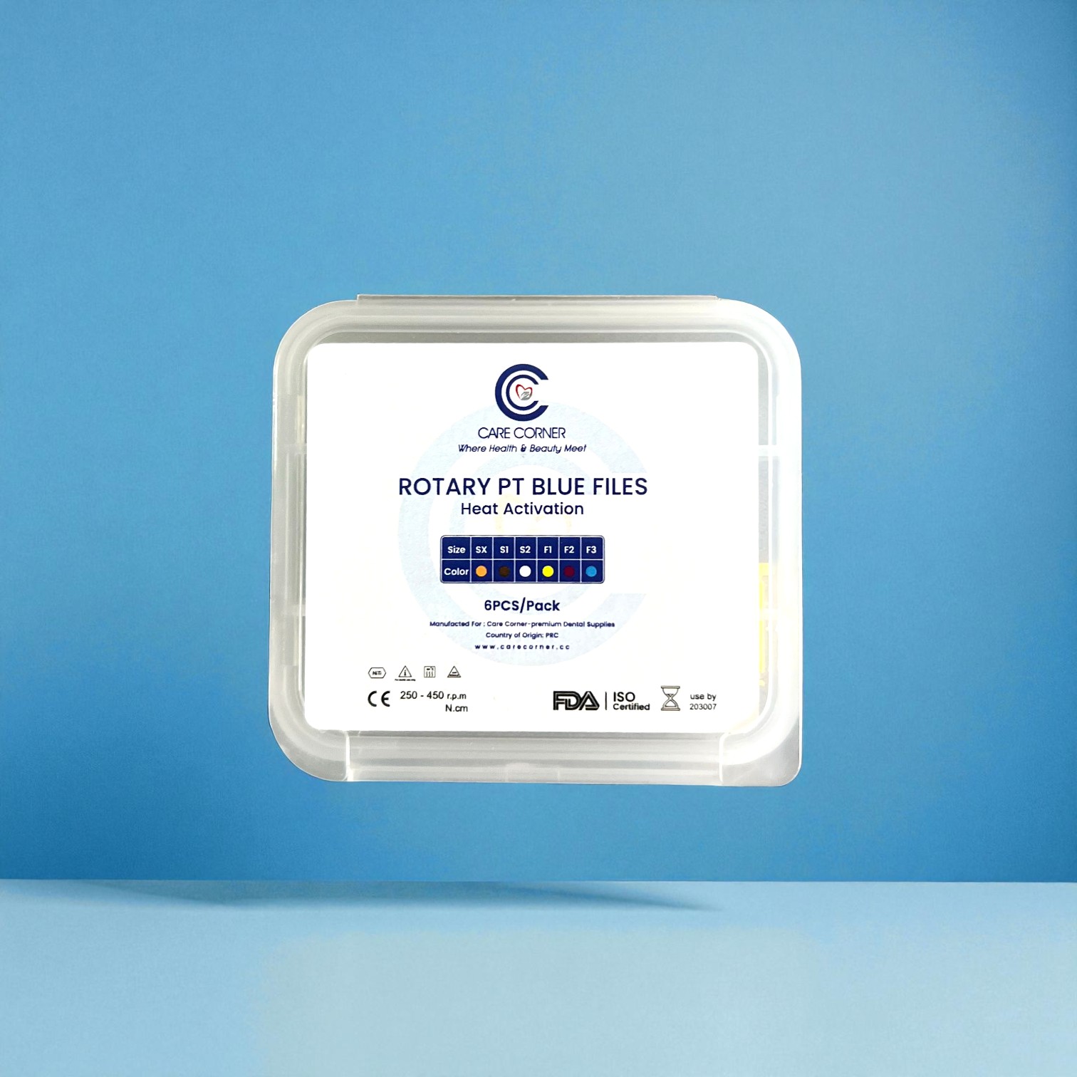 CareCorner Rotary PT Blue Files - Image 2