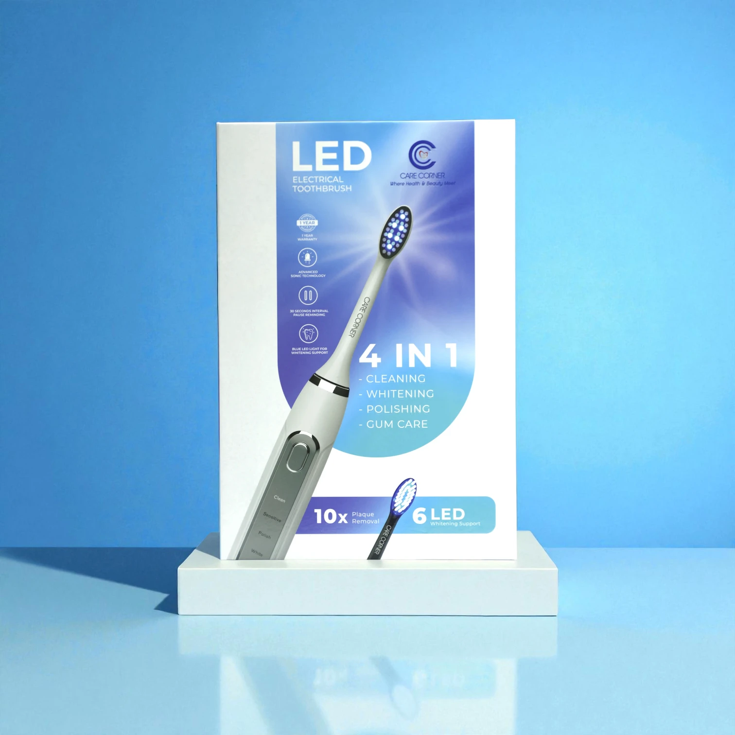 Sonic LED Electric Toothbrush - Image 2